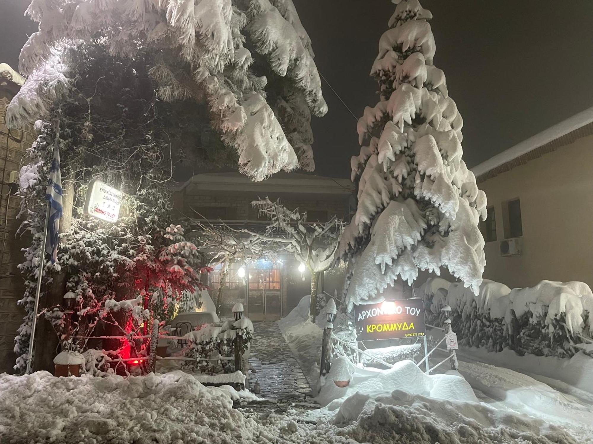 Archontiko Tou Krommyda Eláti Exterior foto